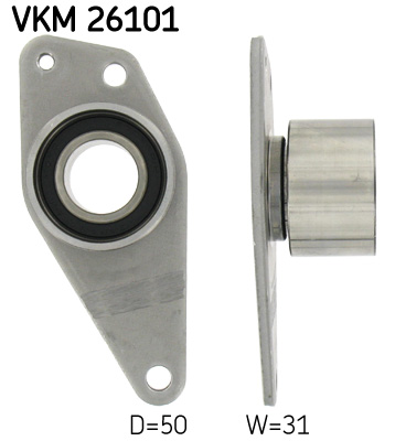 SKF Vezetőgörgő, vezérműszíj VKM26101_SKF